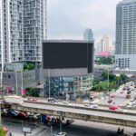 Outdoor Led screen at KL City